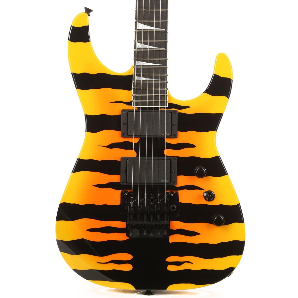 Jackson Custom Shop DK1 Dinky Bengal Tiger Yellow