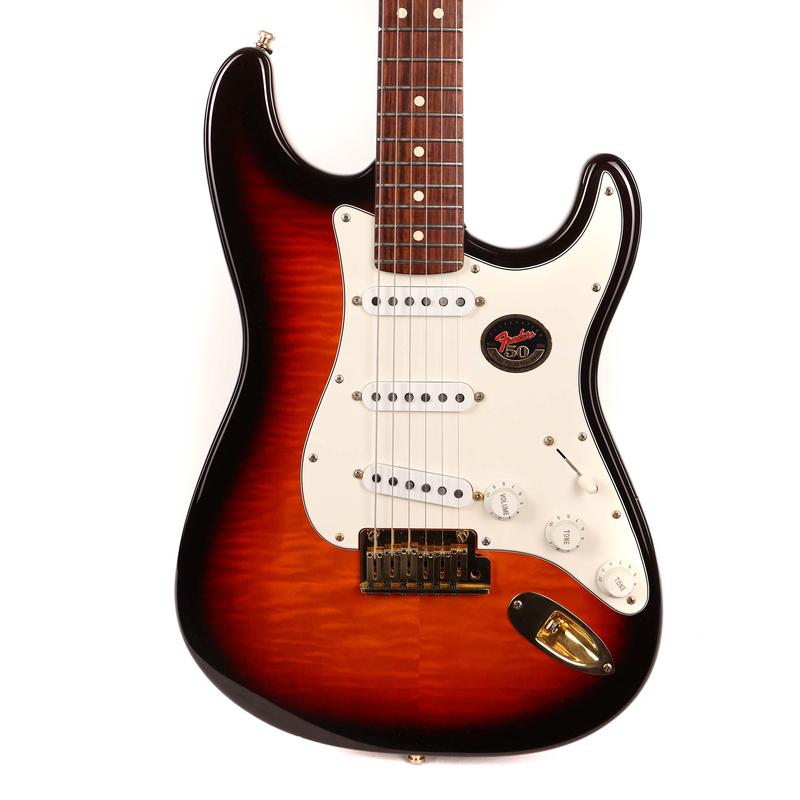 1996 Fender 50th Anniversary American Standard Stratocaster Antique Burst