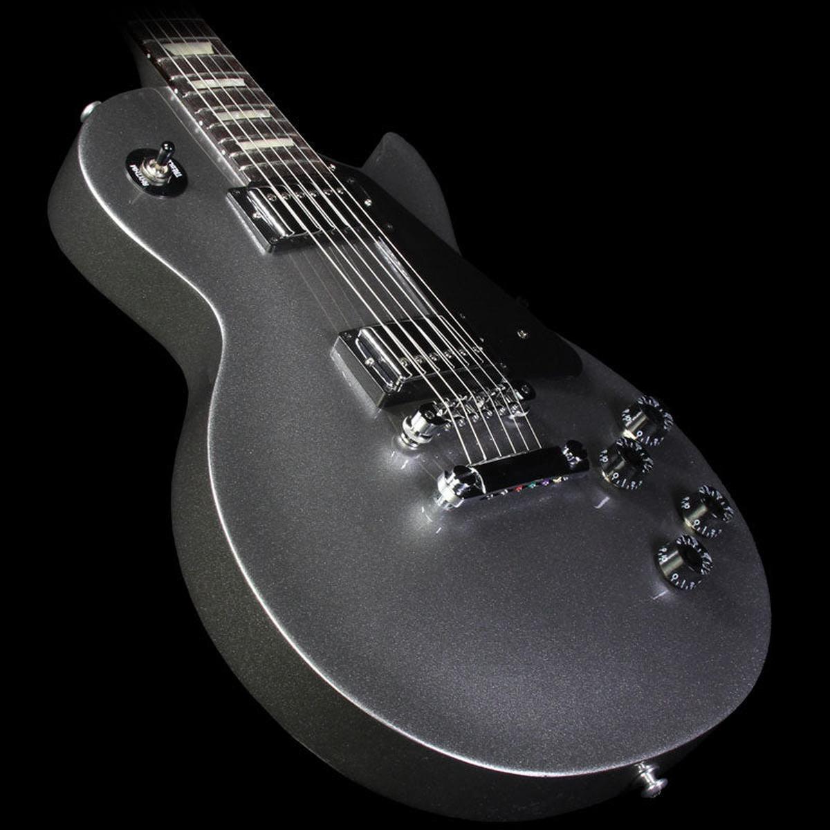2016 Gibson Les Paul Studio Electric Guitar Silver Pearl