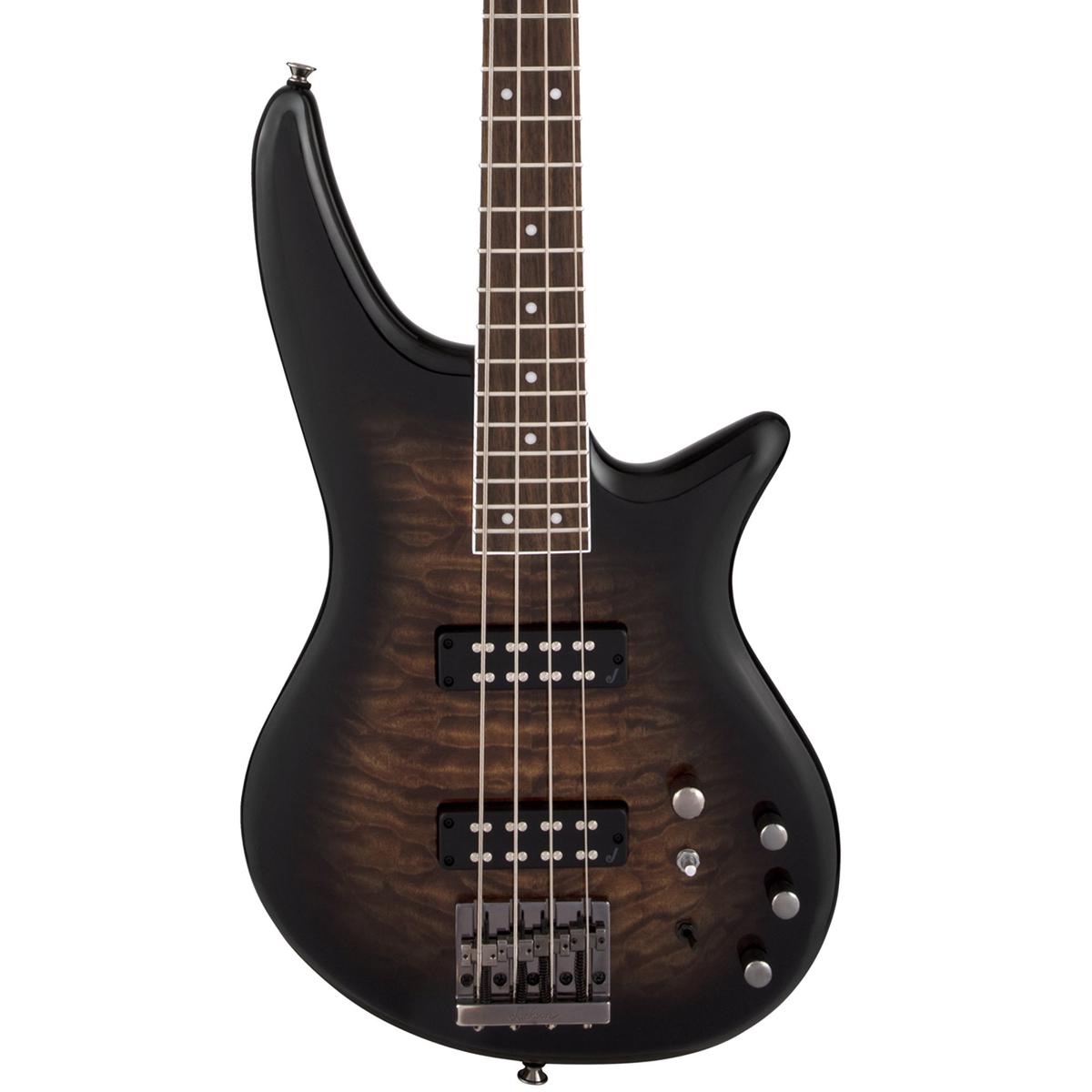 Jackson JS Series Spectra Bass JS3Q Laurel Fingerboard Dark Sunburst Used