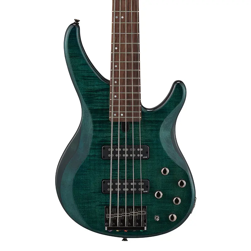 Yamaha TRBX605FM 5-String Bass Guitar - Indigo Blue