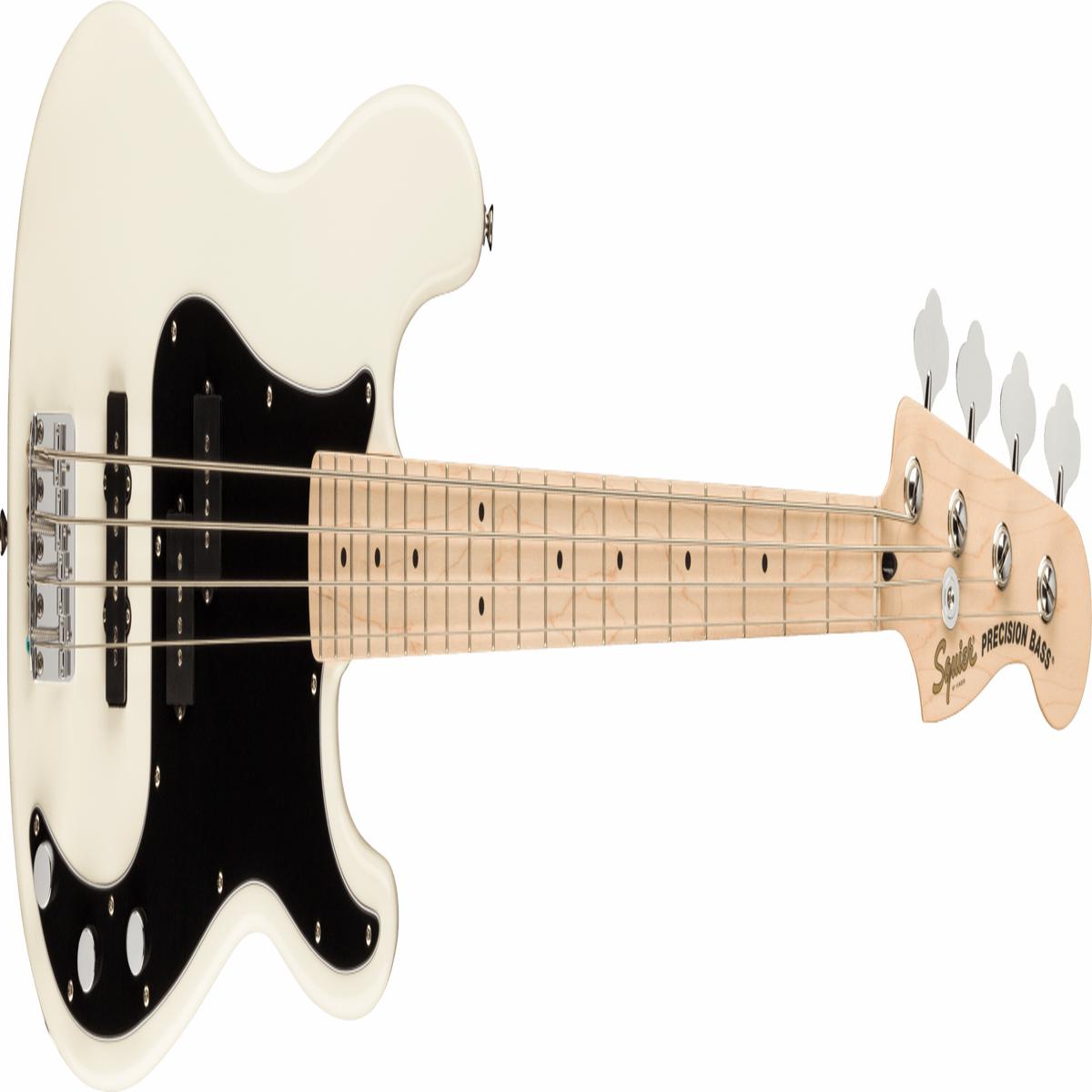 Affinity Series Precision Bass PJ, Maple Fingerboard, Black Pickguard, Olympic White