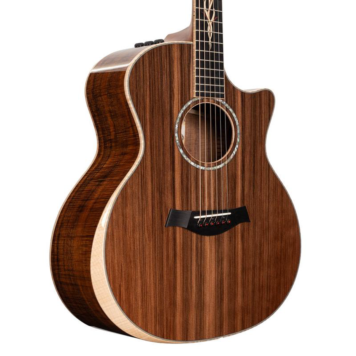 Taylor Custom GA Grand Auditorium RedwoodMaster Grade Koa Acoustic-Electric Guitar
