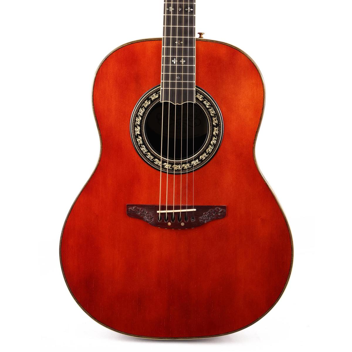 1981 Ovation Anniversary 1157-7 Acoustic Natural Used