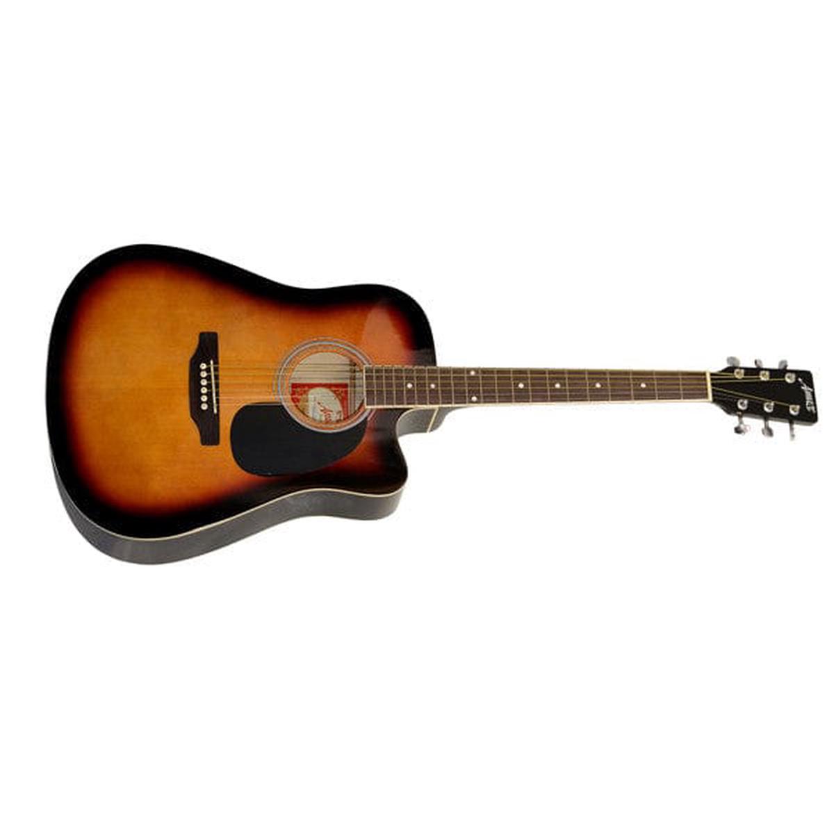 Amaze AW41C-201 Acoustic Guitar - Sunburst