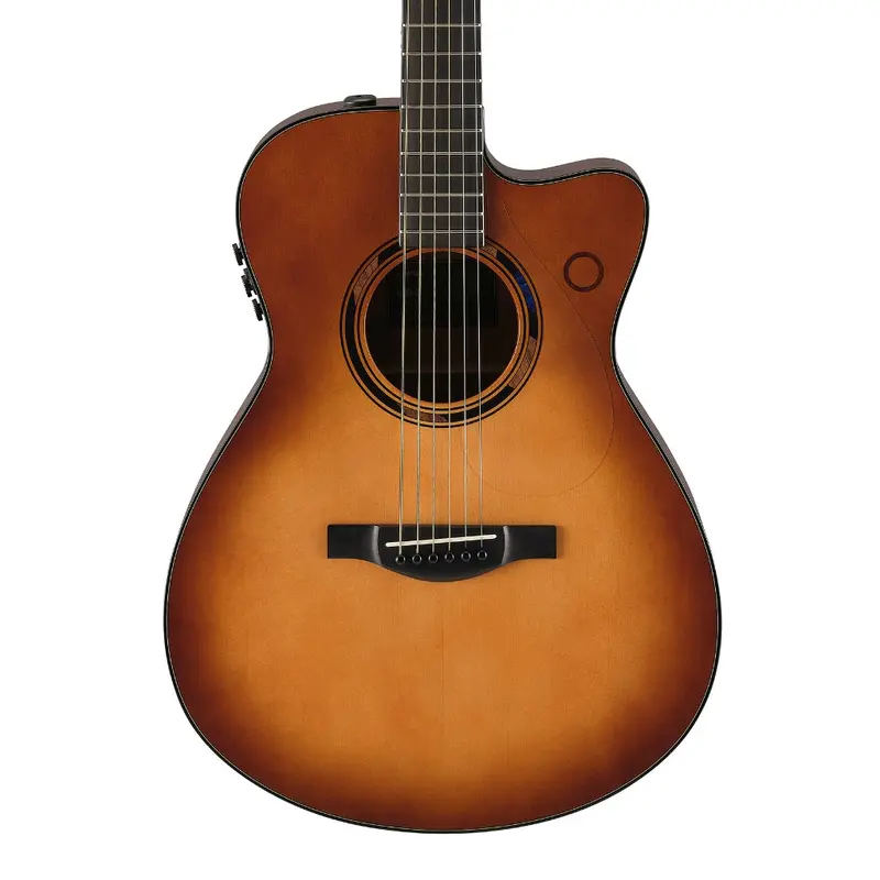 Yamaha TAS3 C TransAcoustic Concert Acoustic-Electric Guitar - Sand Burst Gloss