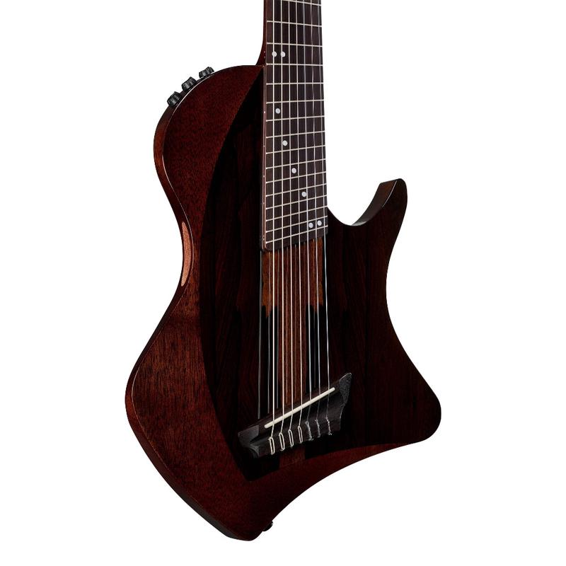 Abasi Stage 7 Nylon-String Acoustic-Electric Guitar - Ziricote