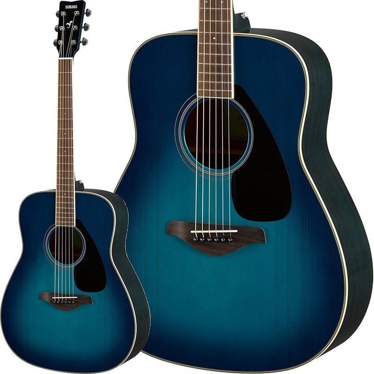YAMAHA Yamaha FG820 (Sunset Blue) - Get started with a new life! Includes a 10-piece accessory set!