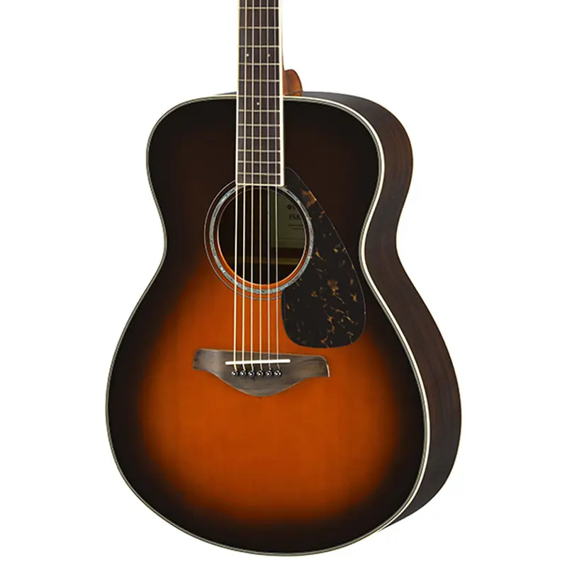 Yamaha FS830 Small Body Spruce/Rosewood Acoustic Guitar - Tobacco Brown Sunburst | New