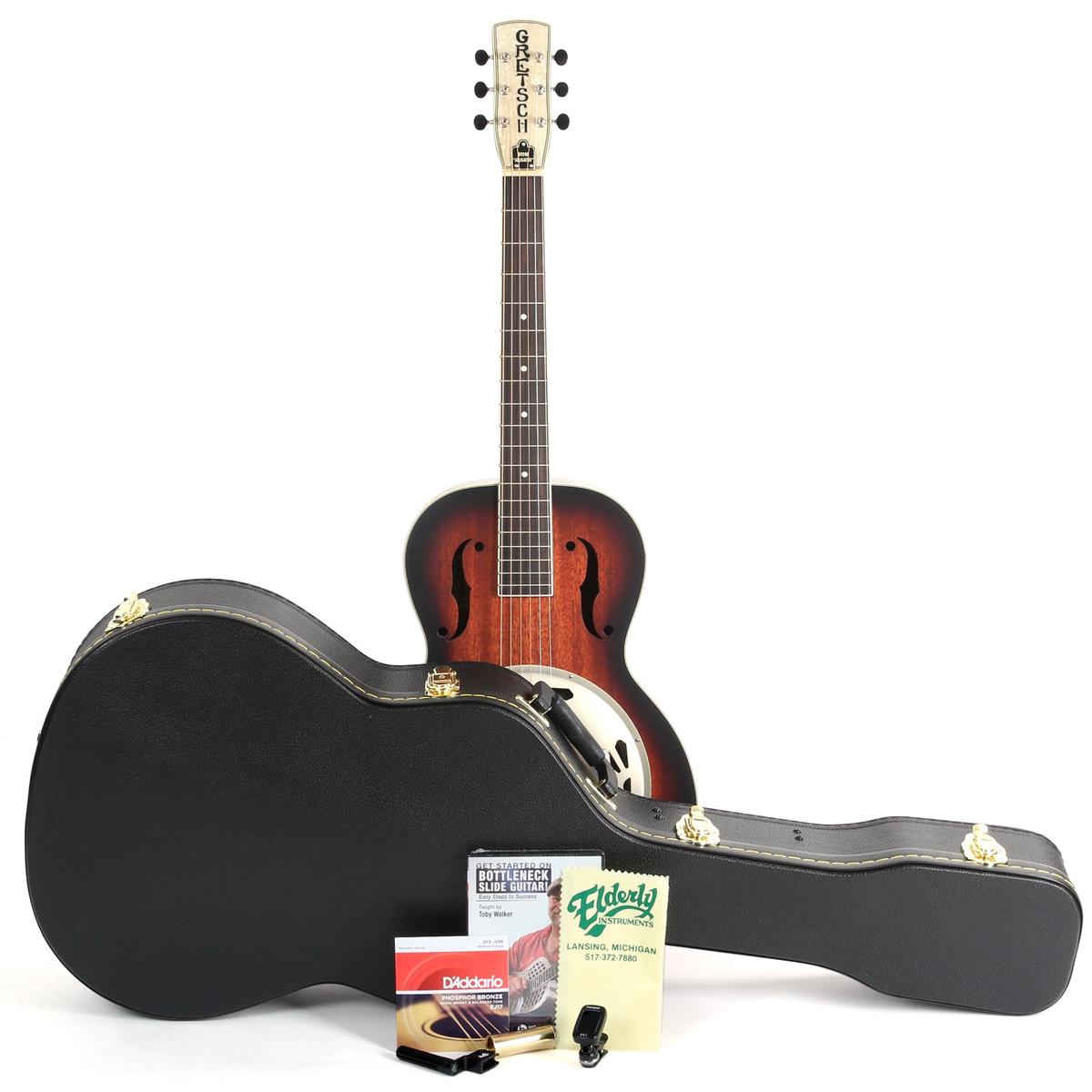 * Instruments Delta Blues Resonator Guitar Outfit