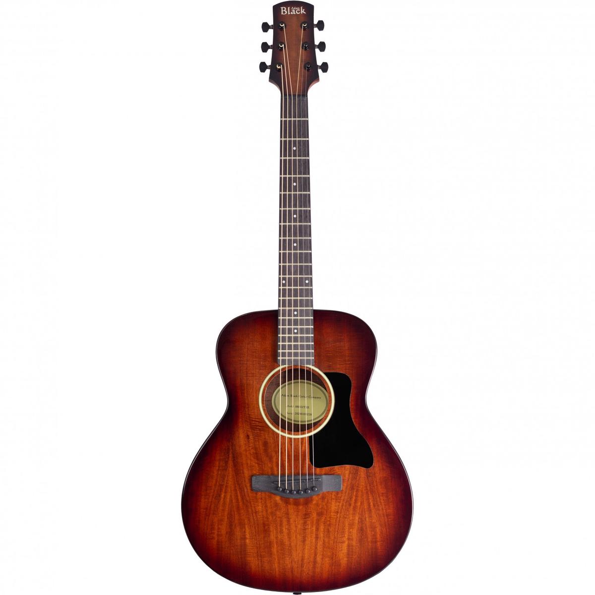 Adam Black O-2TKE Travel guitar with Gigbag  - Koa