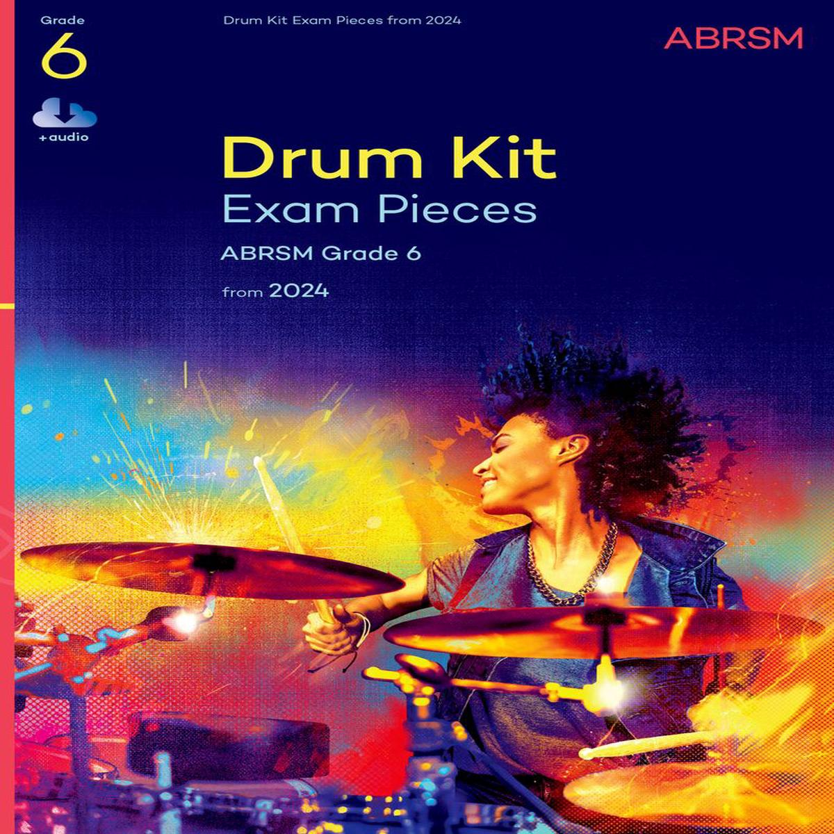 ABRSM Drum kit Gr6 + Audio 2024