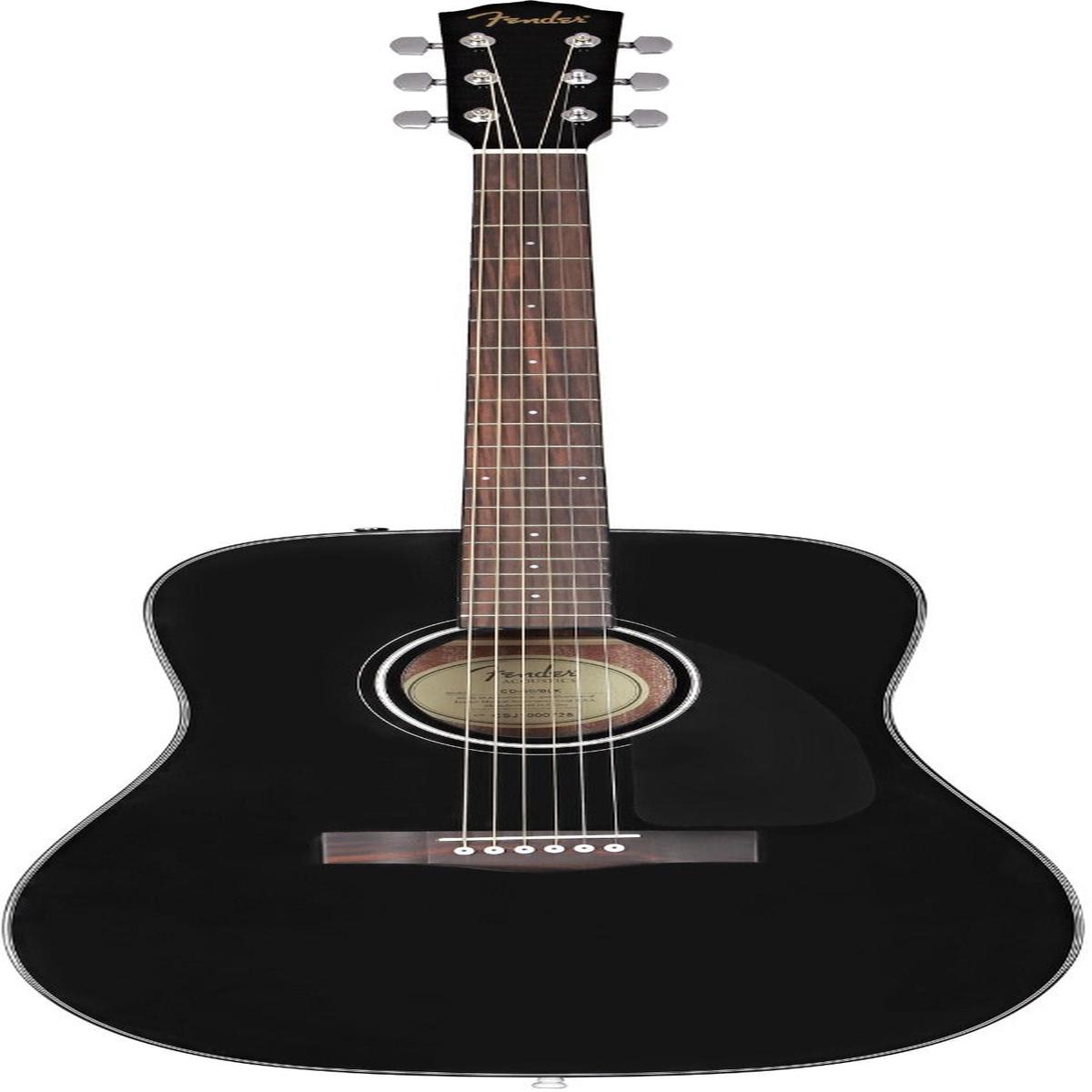 Guitarra Acstica Fender CD-60S Dreadnought V3 Black
