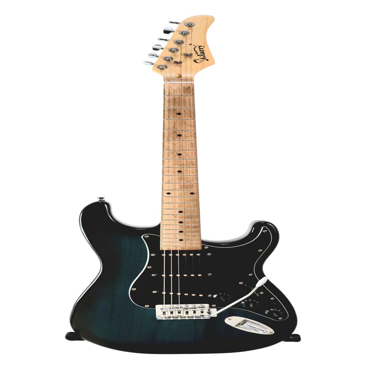 Paquete de Guitarra Elctrica Strato con Amplificador Glarry