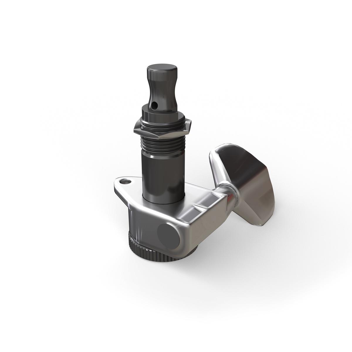 D'Addario Single Bass Side Tuner, Chrome