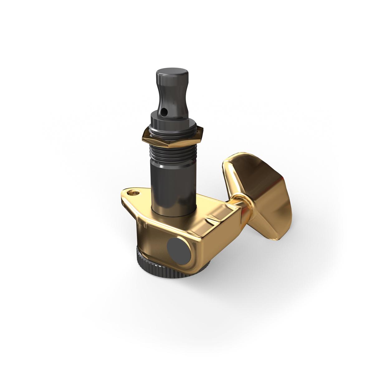 D'Addario Single Bass Side Tuner, Gold