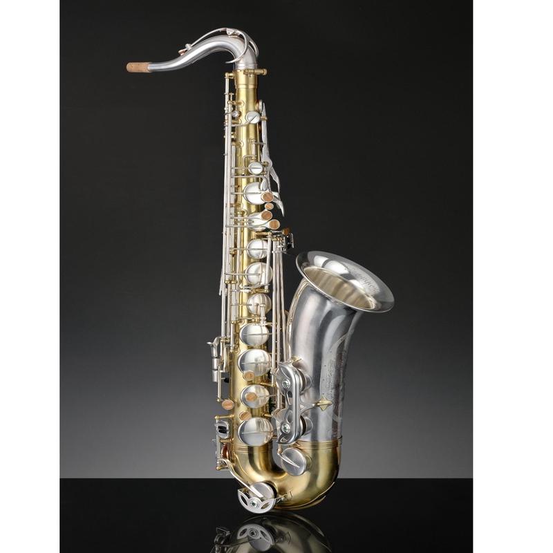 Rampone & Cazzani R1 Jazz Tenor Saxophone - Two Voices - Silver / Brass