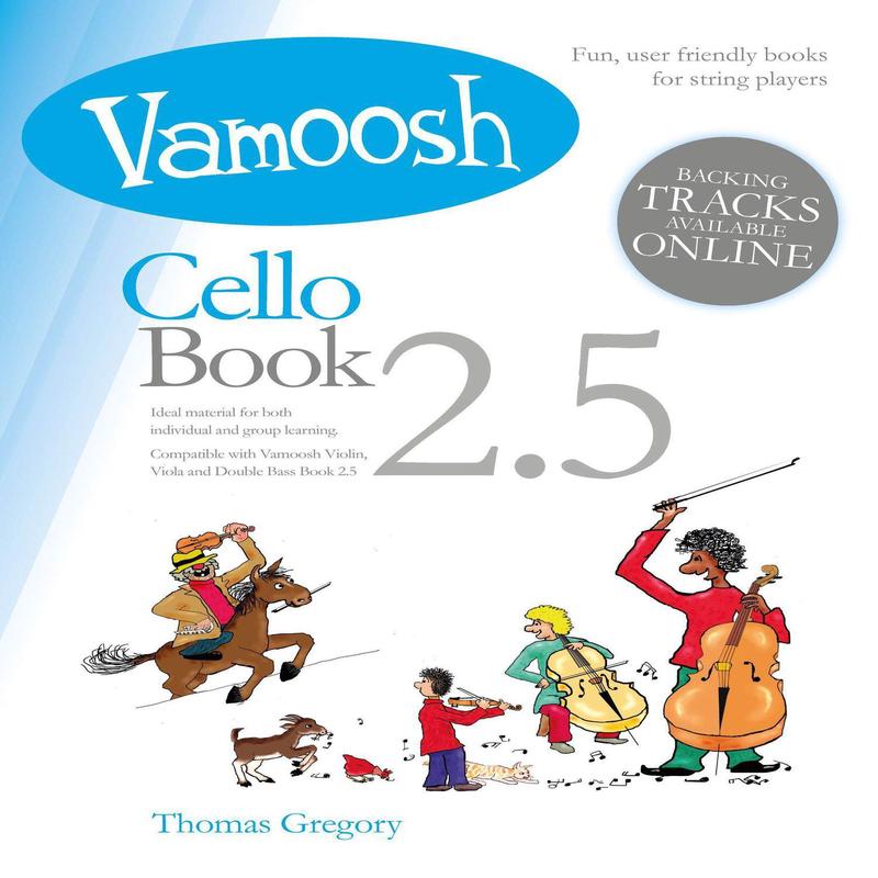 Vamoosh Cello Book 2.5 with Online Access