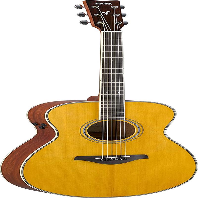 Yamaha FS-TA TransAcoustic Concert Body Acoustic-Electric, Vintage Tint