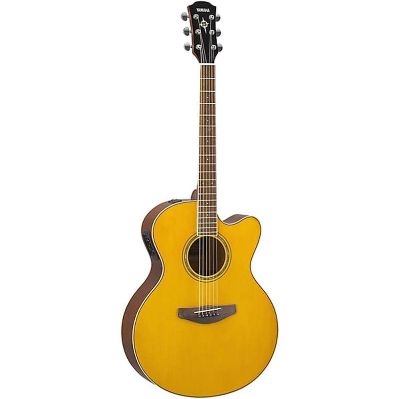 Yamaha CPX600 Medium Jumbo Acoustic-Electric Guitar Vintage Tint