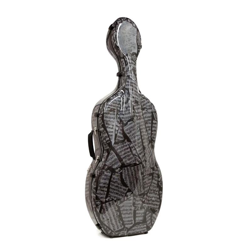 Accord Ultralight Cello Case, Music Score Pattern