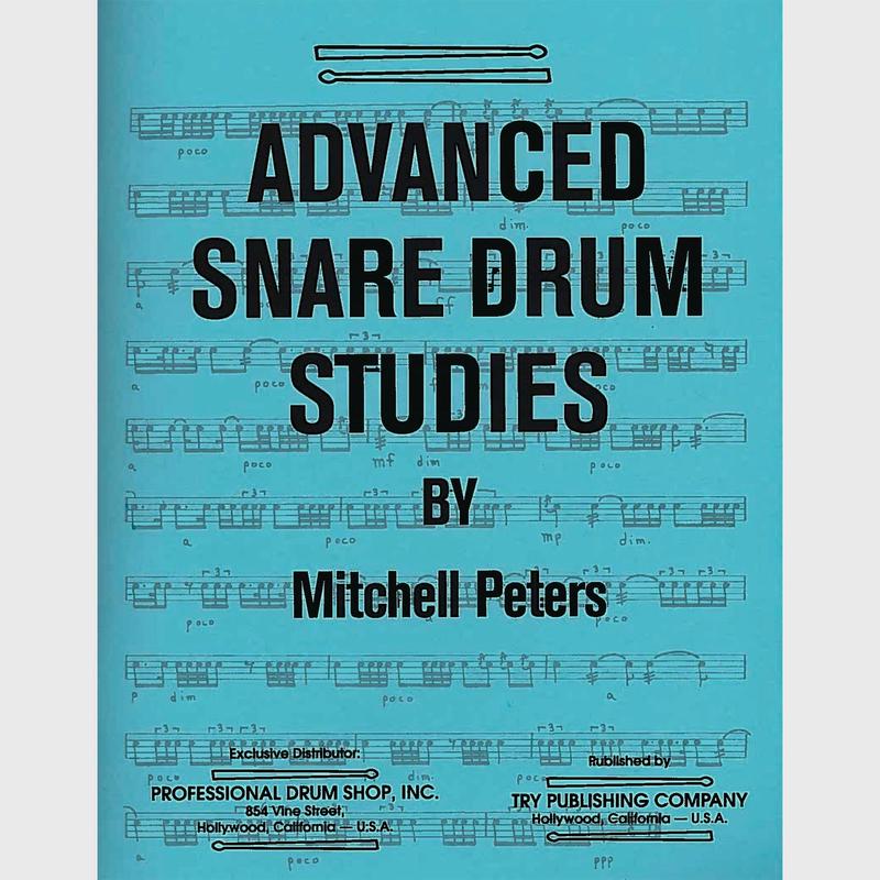 Advanced Snare Drum Studies by Mitchell Peters