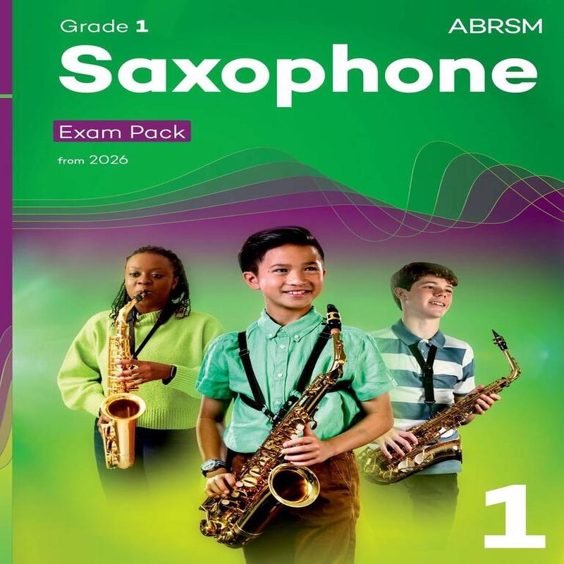 ABRSM Saxophone Exam Pack from 2026