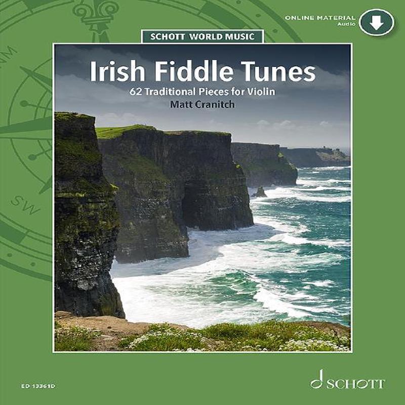 62 Irish Fiddle Tunes for Violin with Online Accompaniments (Schott)