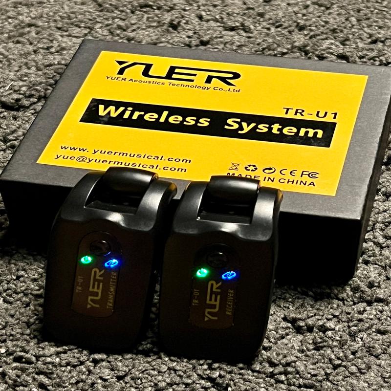Yuer TR-U1 Wireless Guitar and Bass System 2.4G