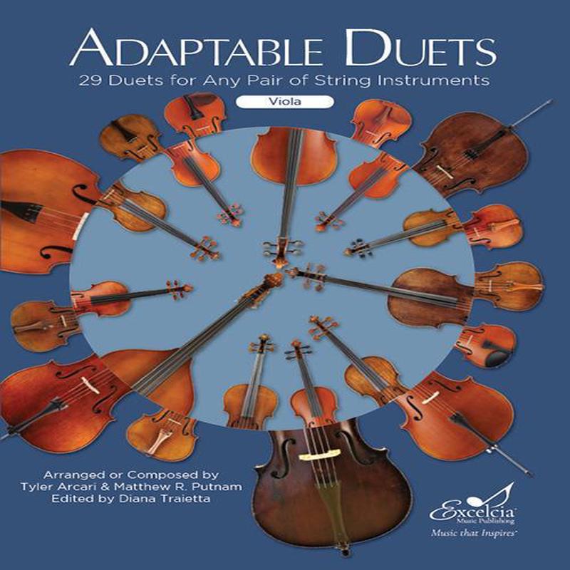 Adaptable Duets for Strings Viola (Excelcia Music Publishing)