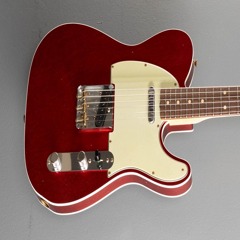 1960 Journeyman Relic Tele Custom - Candy Apple Red