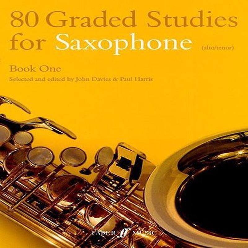 80 Graded Studies for Saxophone Book One (Alto/Tenor)