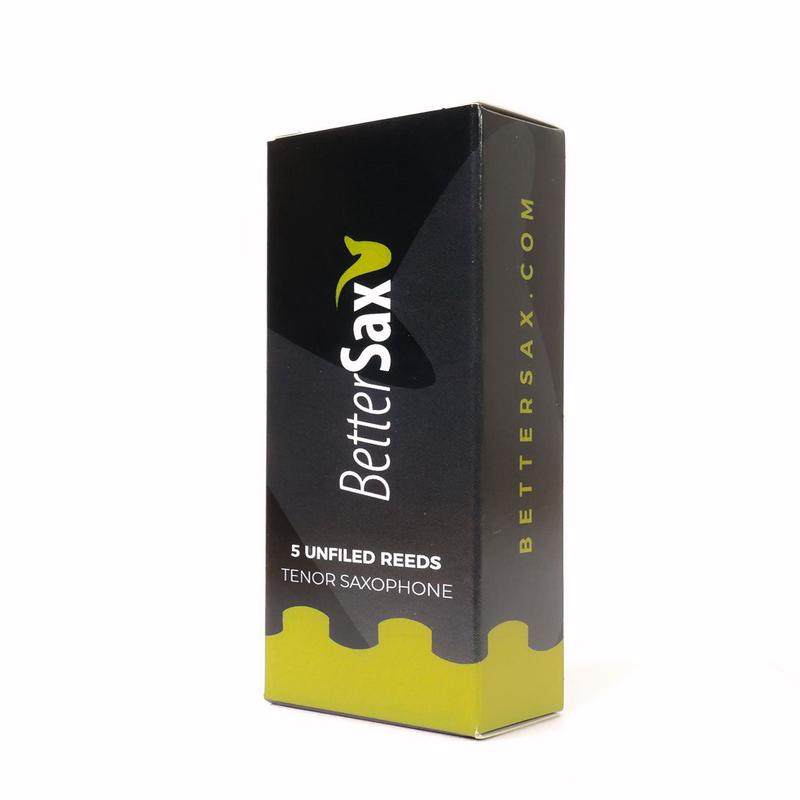 BetterSax Tenor Sax Jazz Cut Reeds - Box of 5