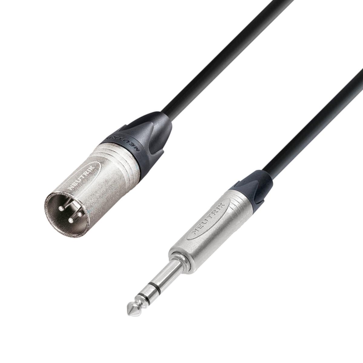 Adamhall 5 STAR Neutrik XLRM - Jack TRS 1.5m (K5BMV0150)