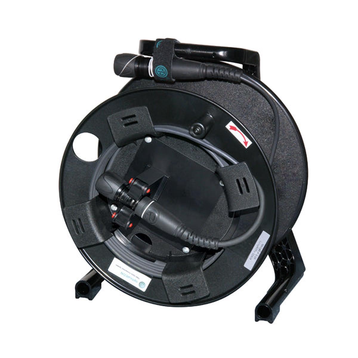 Neutrik NKO2M-A-2-100 Optical Cable Assembly Multimode PC ADVANCED DUO 100m. (328.00ft.) Drum Mounted
