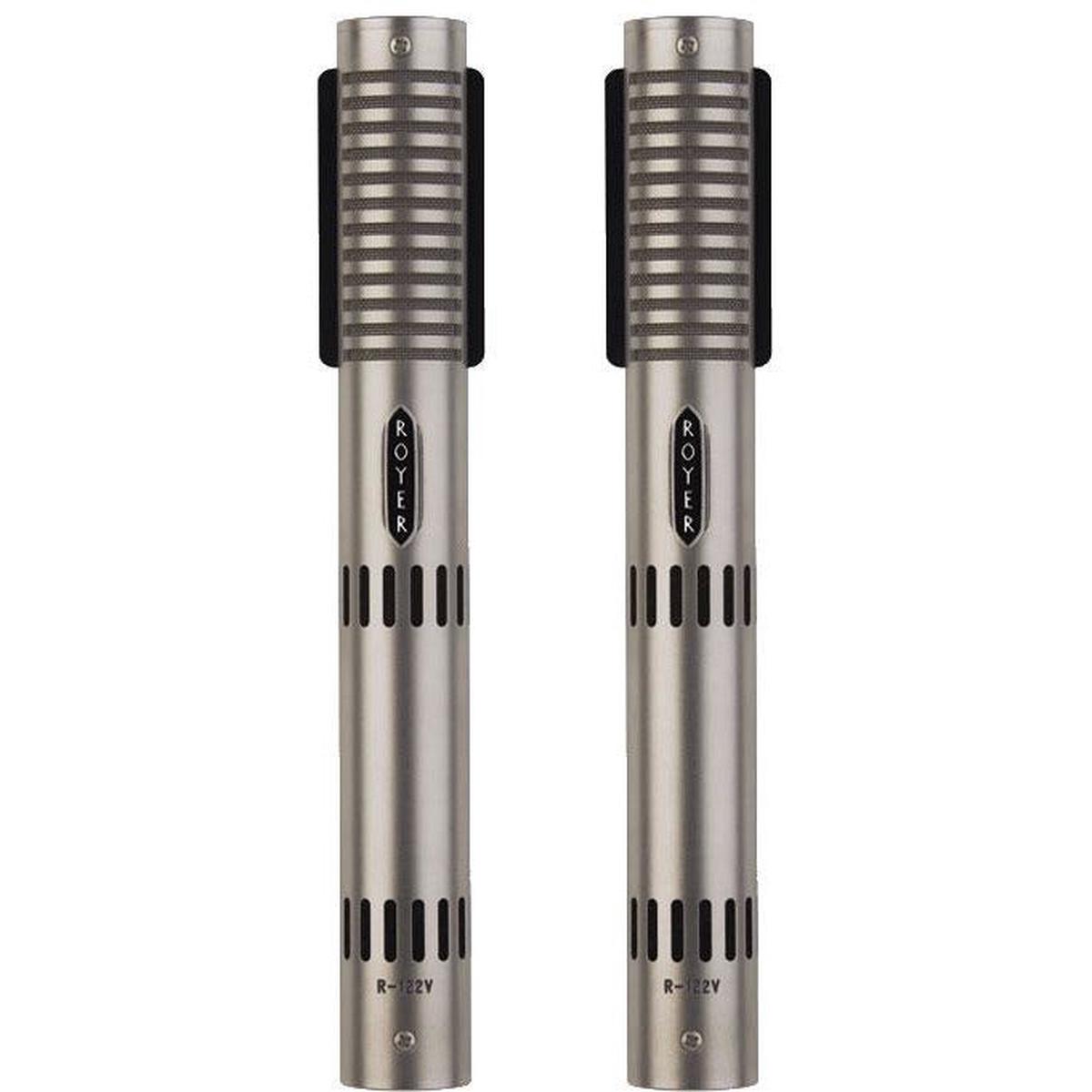 Royer R-122V-MP - Matched Pair of R-122V Tube Ribbon Microphones