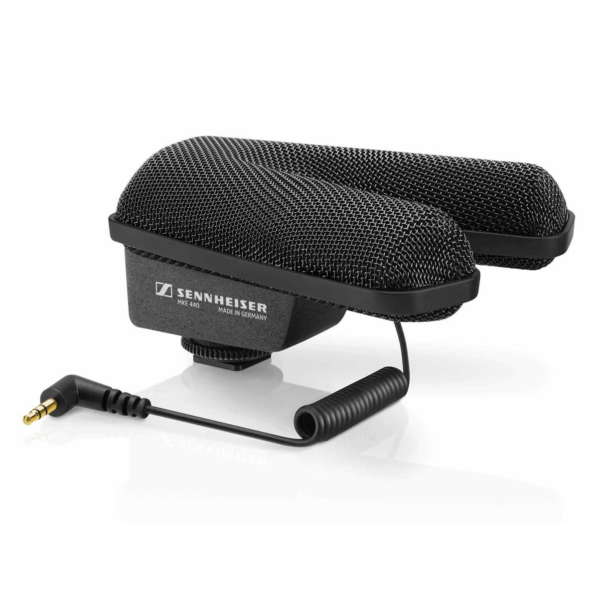Sennheiser MKE 440 - Compact Stereo Shotgun Microphone for Cameras