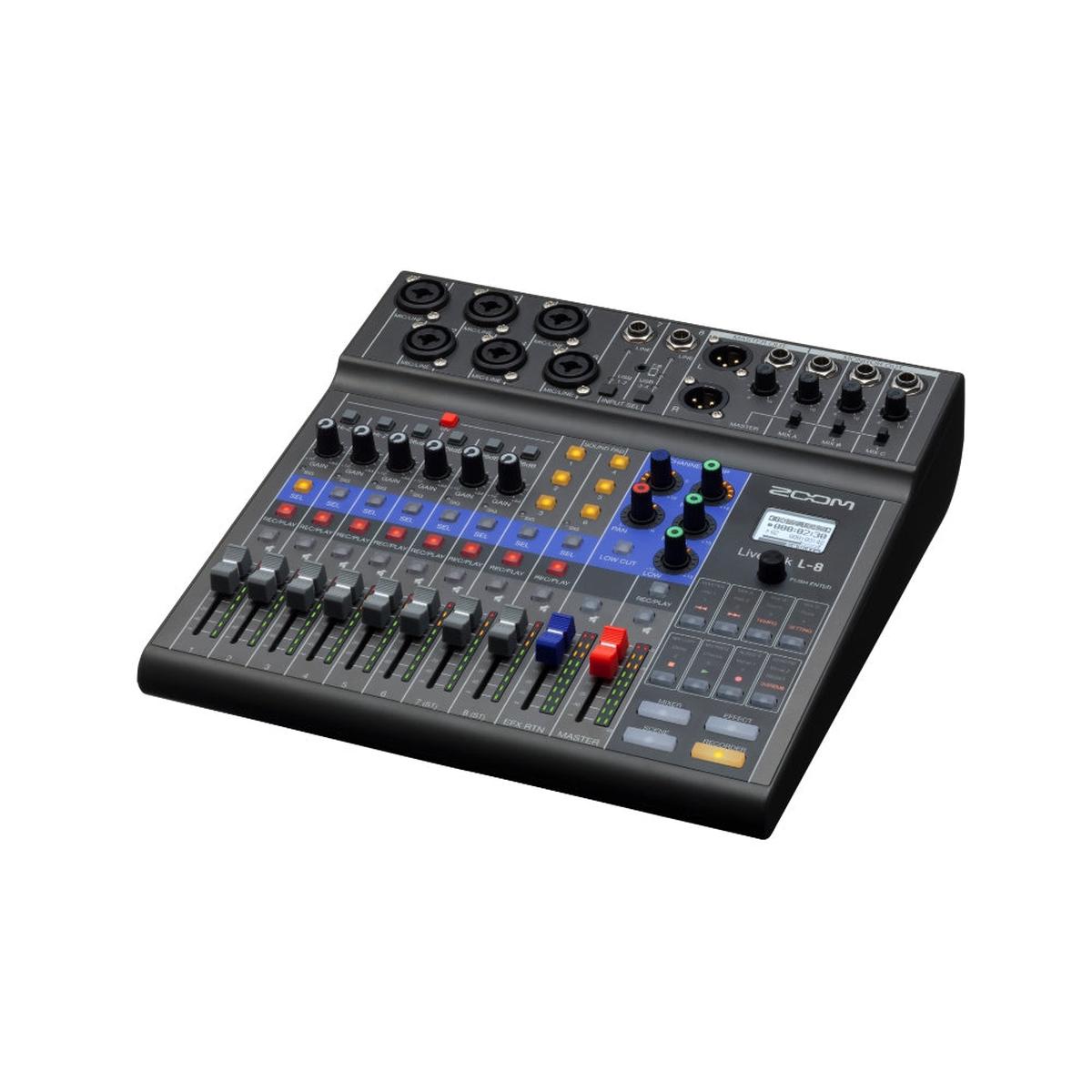 Zoom L-8 - LiveTrak Digital Mixer