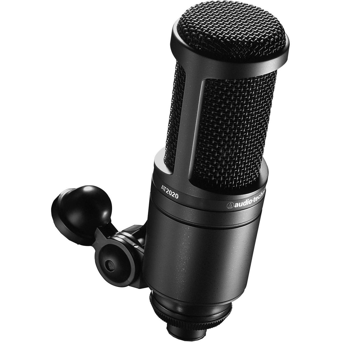 Audio Technica AT2020 - Cardioid Condenser Large Diaphragm Microphone