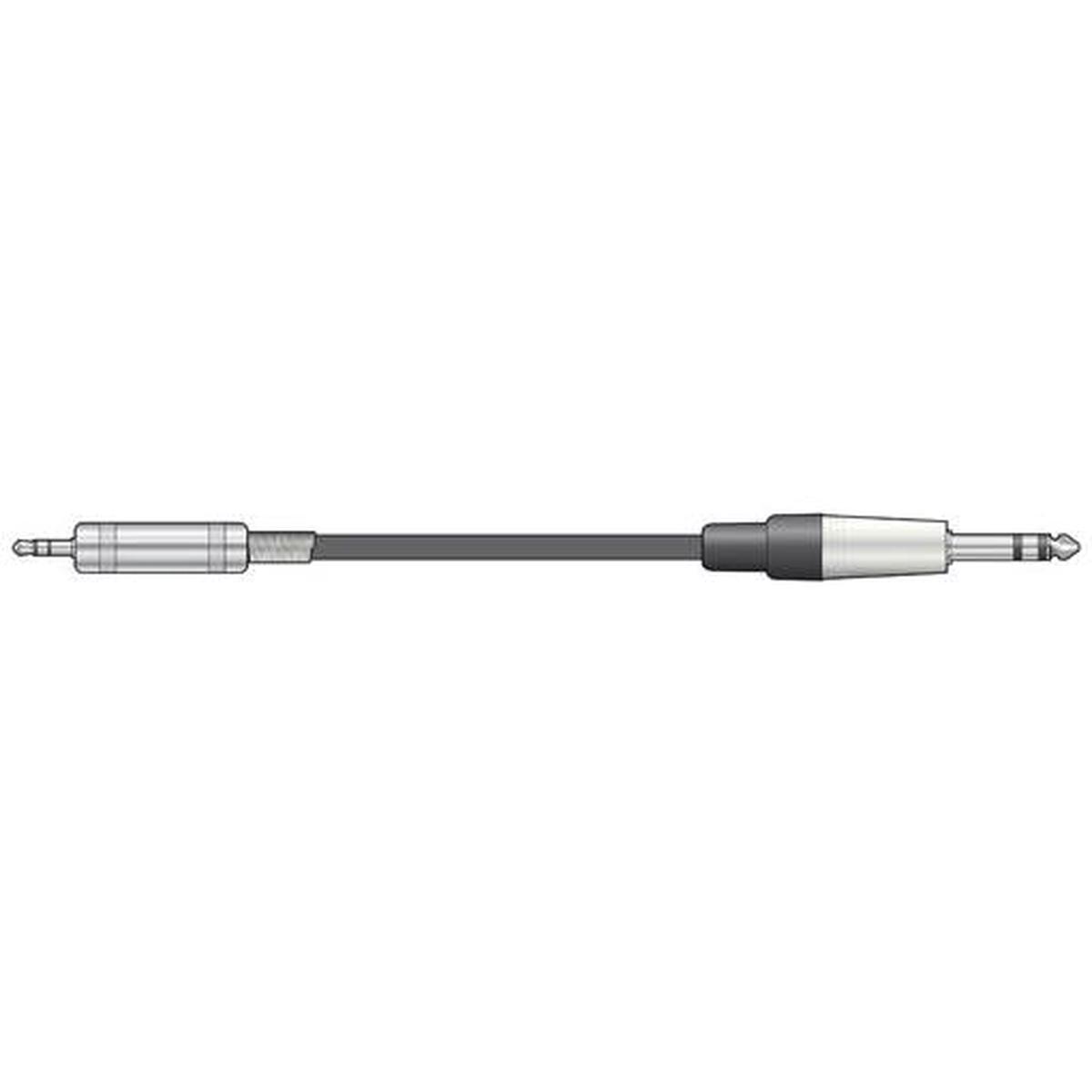 Chord 3.5mm Jack to 6.3mm Balanced Jack Cable - 0.75m (190011)