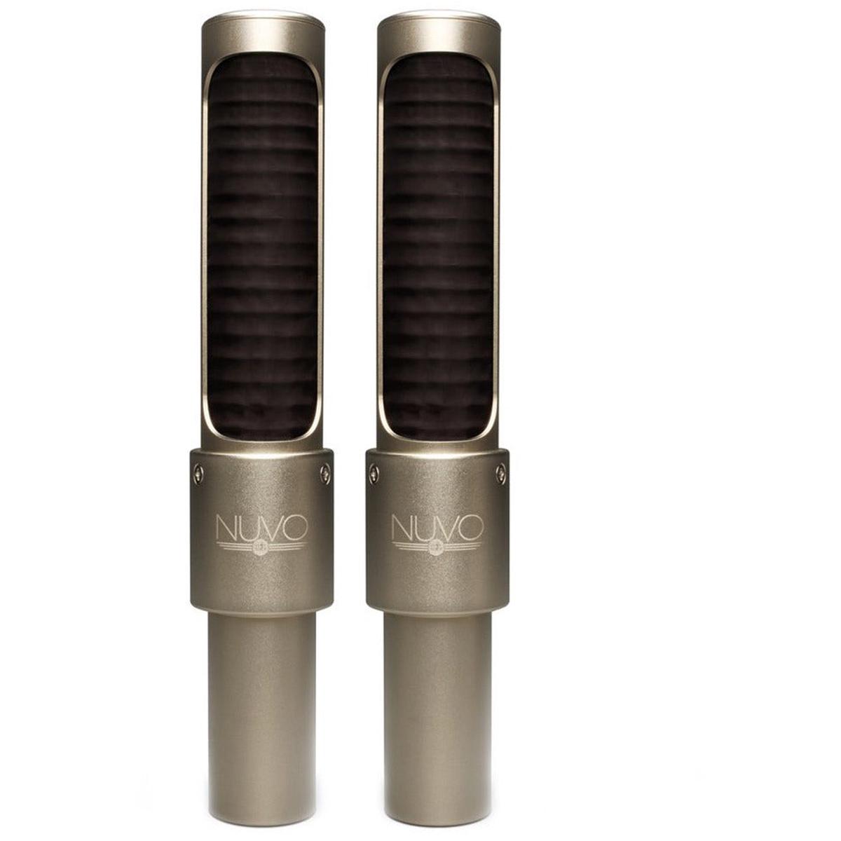 AEA NUVO N22 Stereo Kit Includes: 2 N22 Microphones, SKB Carry Case, SMS Stereo Bar, 2 NUVO Windscreens and Blumlein Coupler