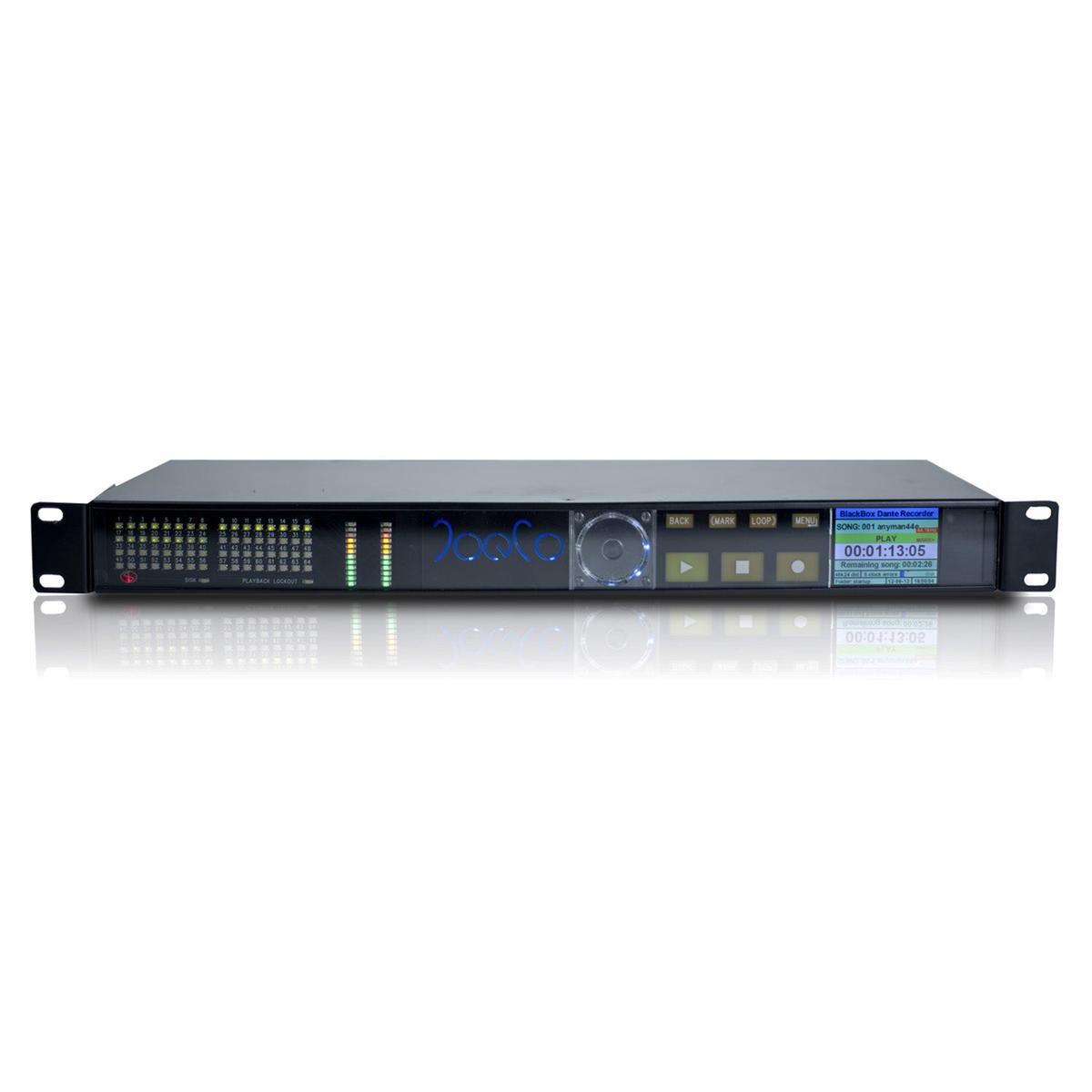JoeCo BBR64Dante 64ch BlackBox Recorder - Dante I/O inc 8ch Balanced Input