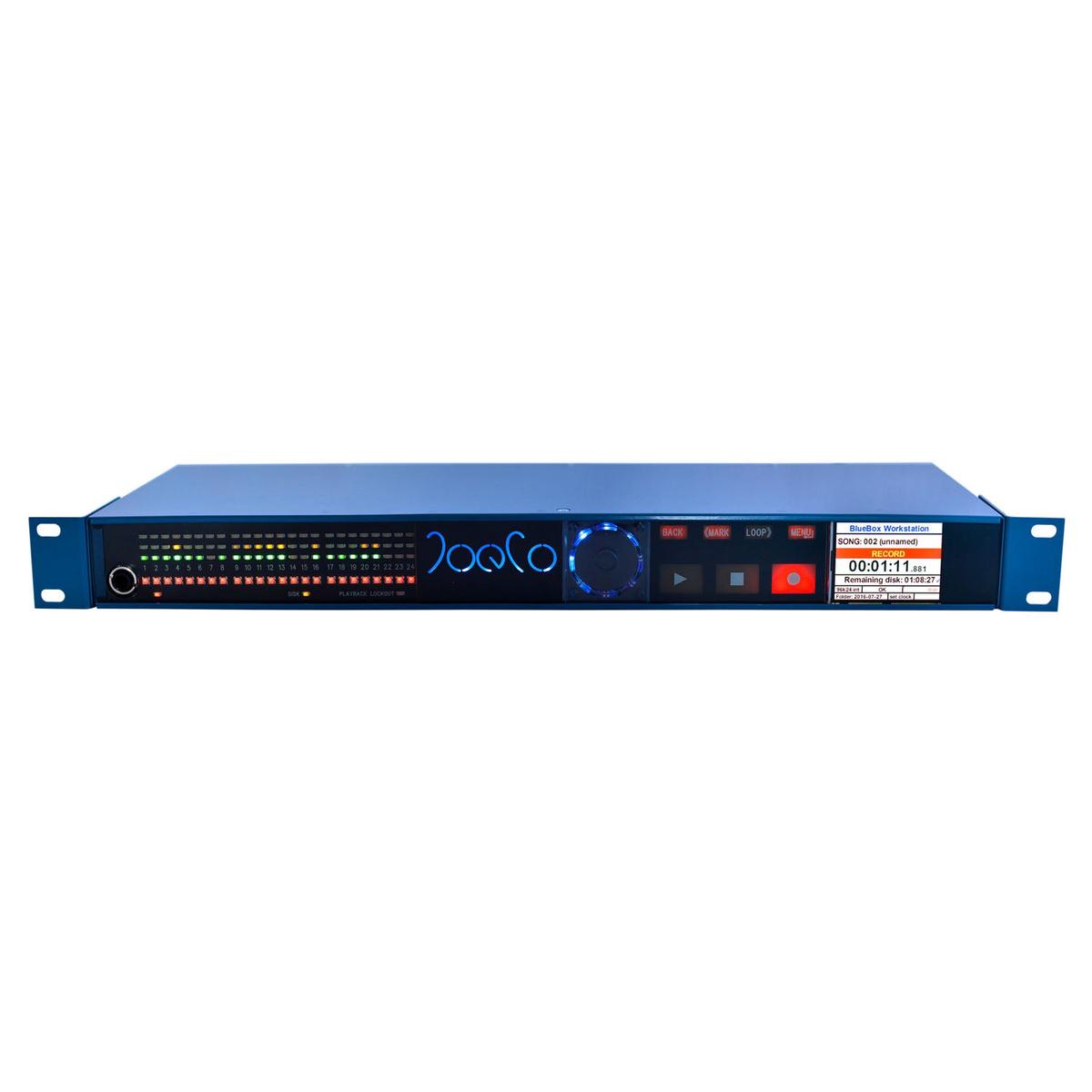 JoeCo BBWR08MP - 24ch BlueBox Interface Recorder - 8 MicPres, 16 Line In; 8 Bal Out