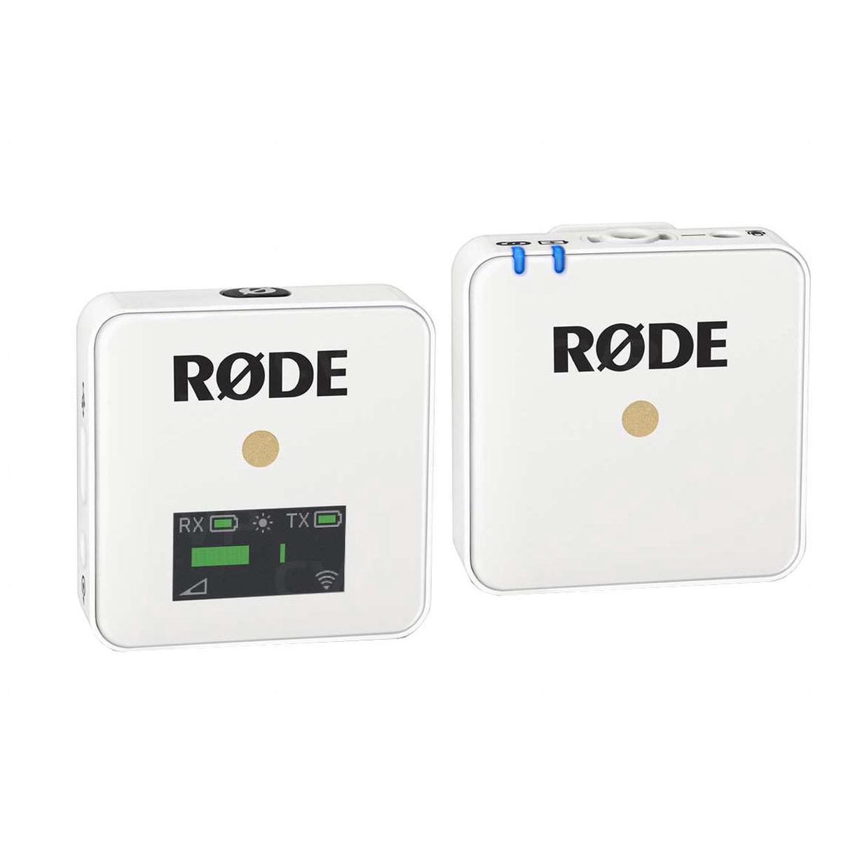 RODE Wireless GO Compact Wireless Microphone System White