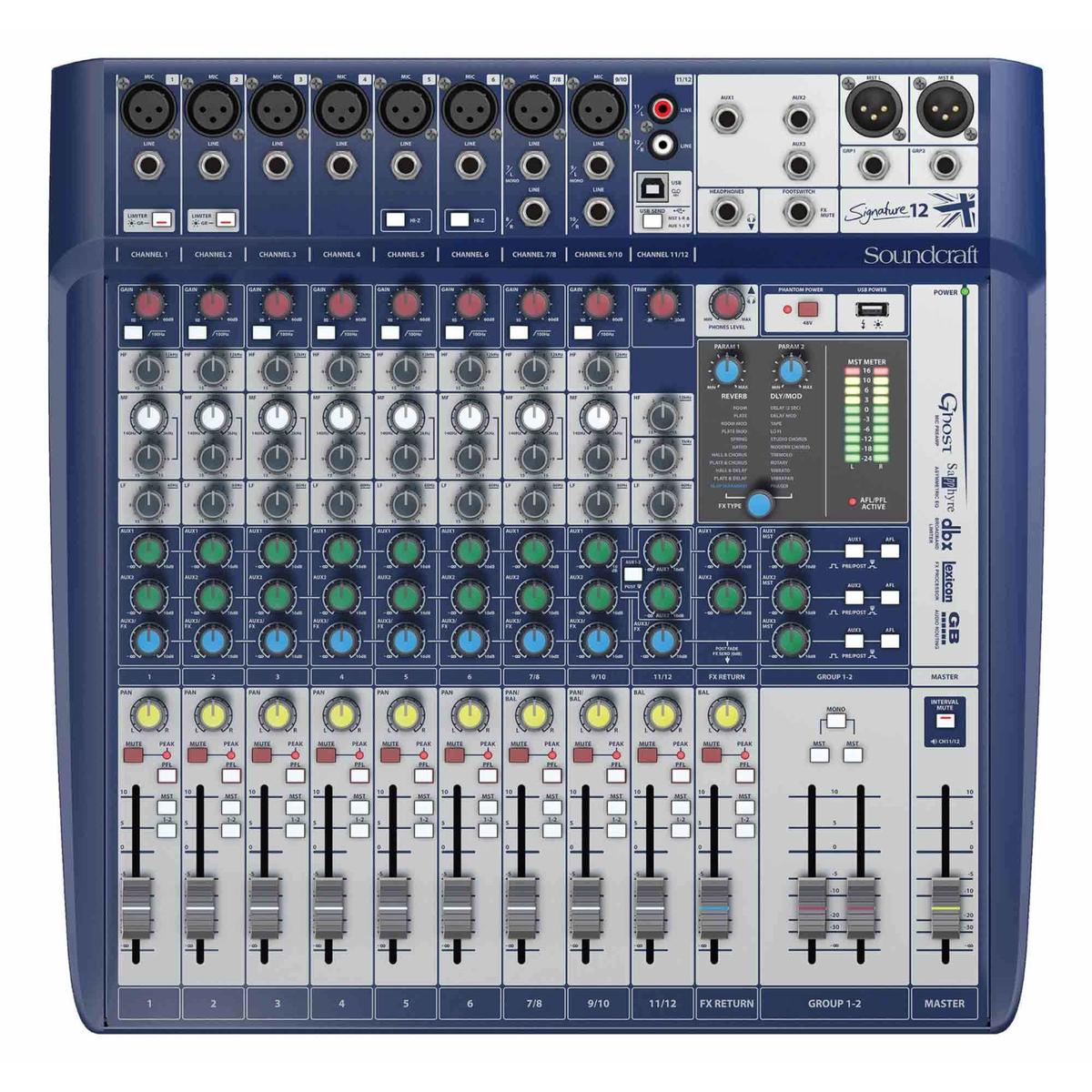 Soundcraft Signature 12 USB Interface Mixer