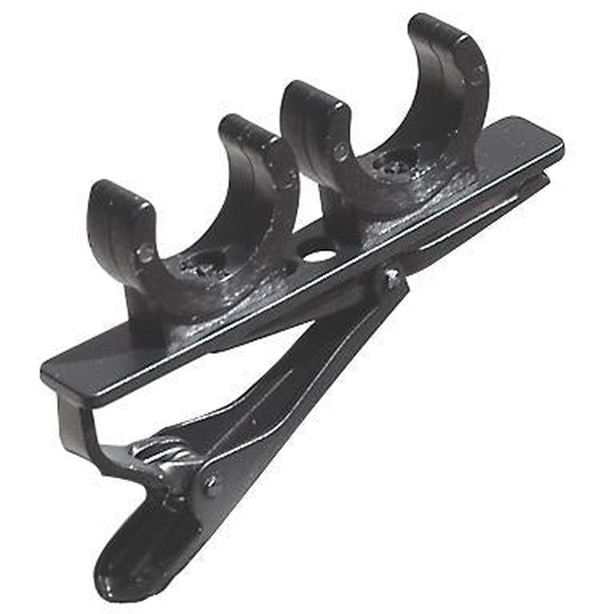 Audio Technica AT8412 - Plastic Double Clothing Clip, Fits AT803 / AT831 / AT829