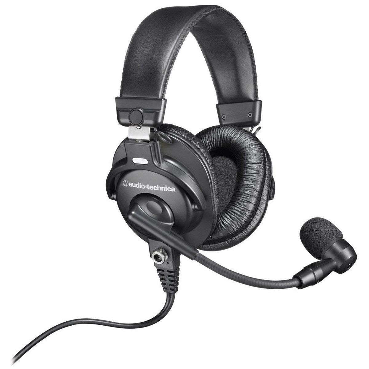 Audio Technica BPHS1 - Broadcast stereo headset with dynamic boom microphone