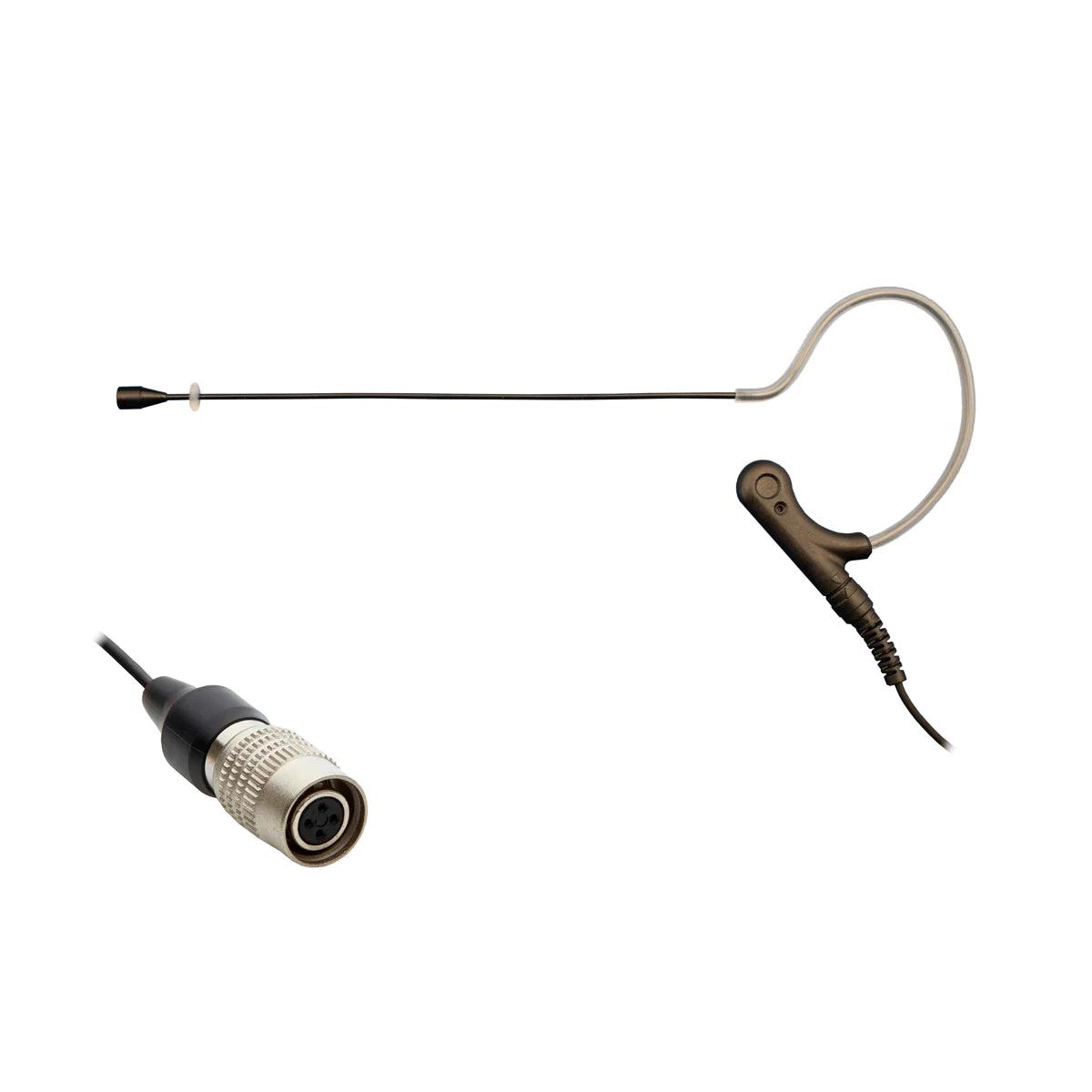 Airwave HSD-TITANIUM Single Ear Head Worn Microphone w/Metal Case /Sennheiser Connector in Black