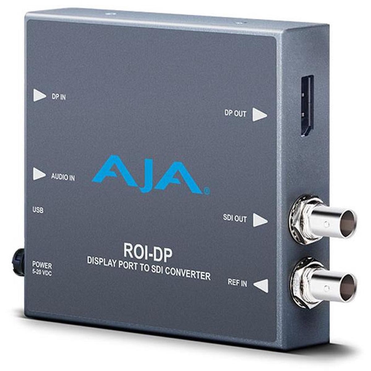Aja ROI-DP - DisplayPort to SDI with Region of Interest scaling and DP loop through