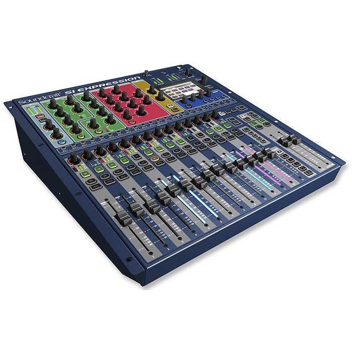 Soundcraft Si Expression 1 Digital Console - 16 mic pres, 14 + 2 faders, rackmountable